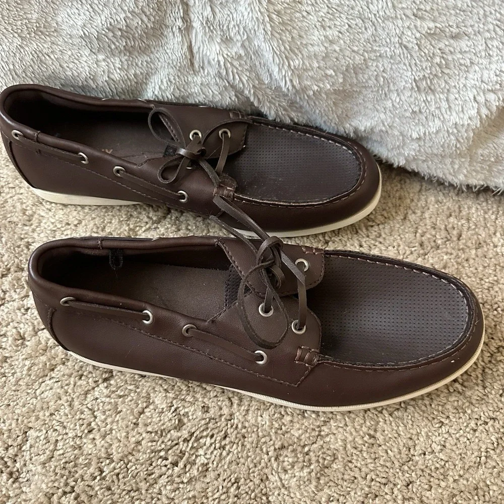 Men's Brown Boat Shoe Old Navy Size 12‎